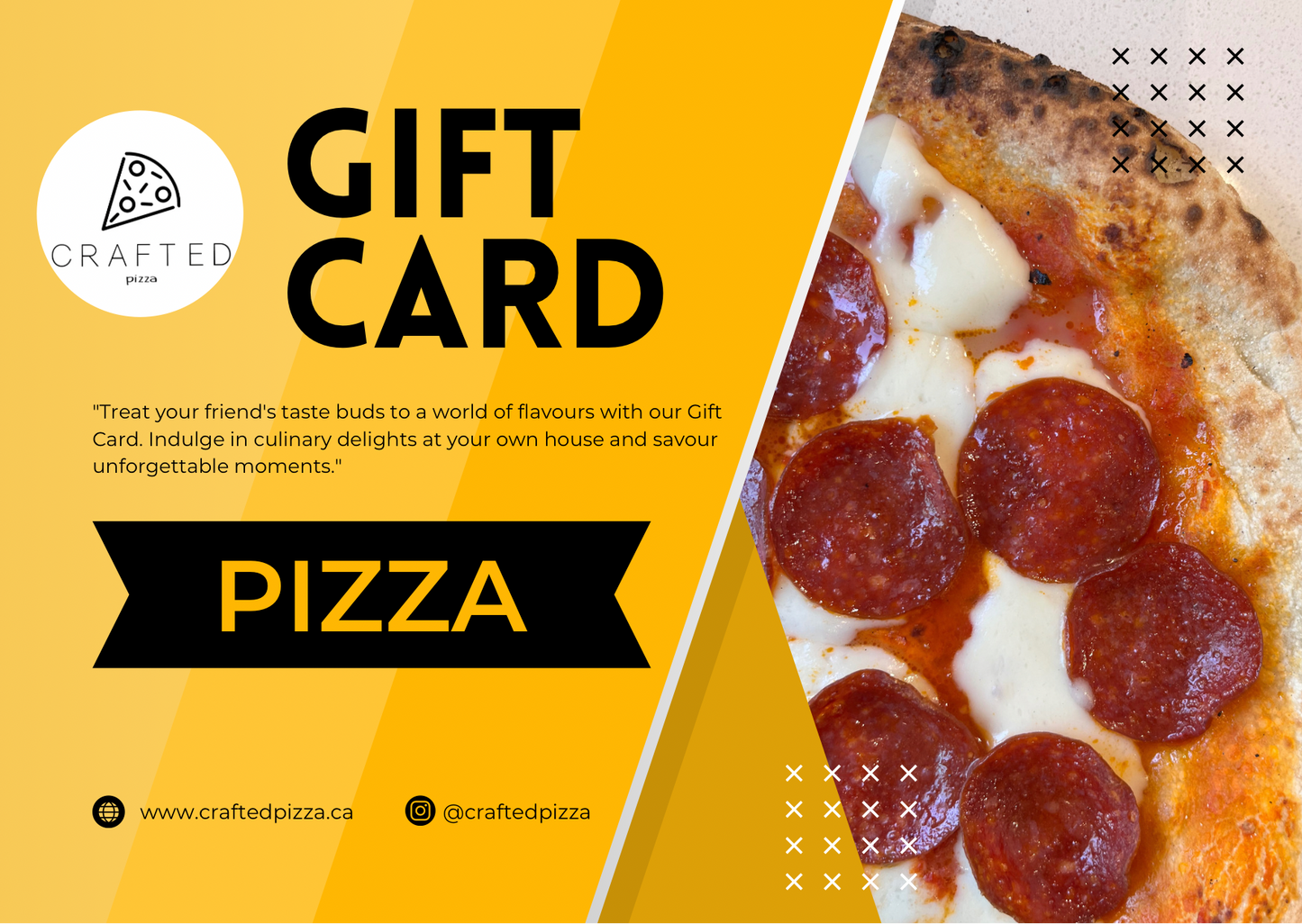 Gift Card - Crafted Pizza